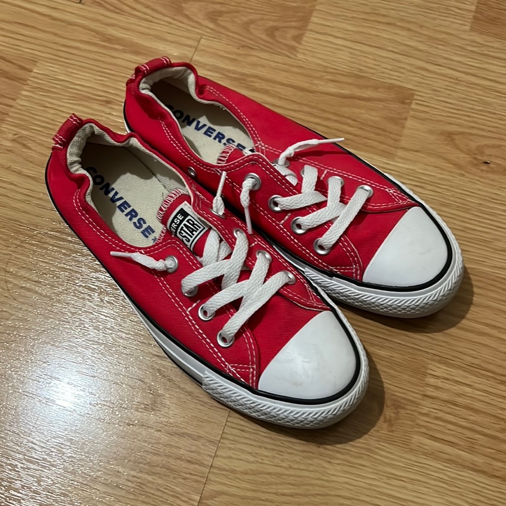 Red converse